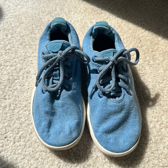 Allbirds Men’s Wool Runners Size 8 Blue - Picture 3 of 6